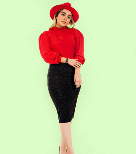 شومیز و دامن طرحدار اسپانیایی کیفیت معمولی زیر قیمت عمده 😎😎