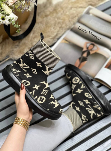 کفش ساقدار جورابی ال وی😍💯پرفروش✅کد246