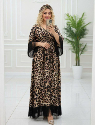 عبا پلنگی سلوا جنس کراش کش با کیفیت 😍✨🎀