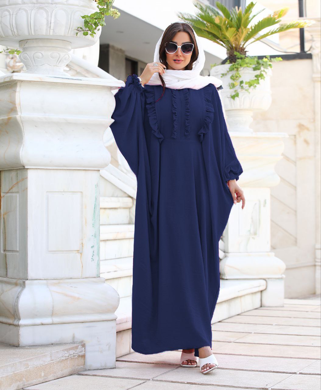 عبا طرح آتوسا جنس ابرو بادی با رنگبندی فوق 😍🎀✨