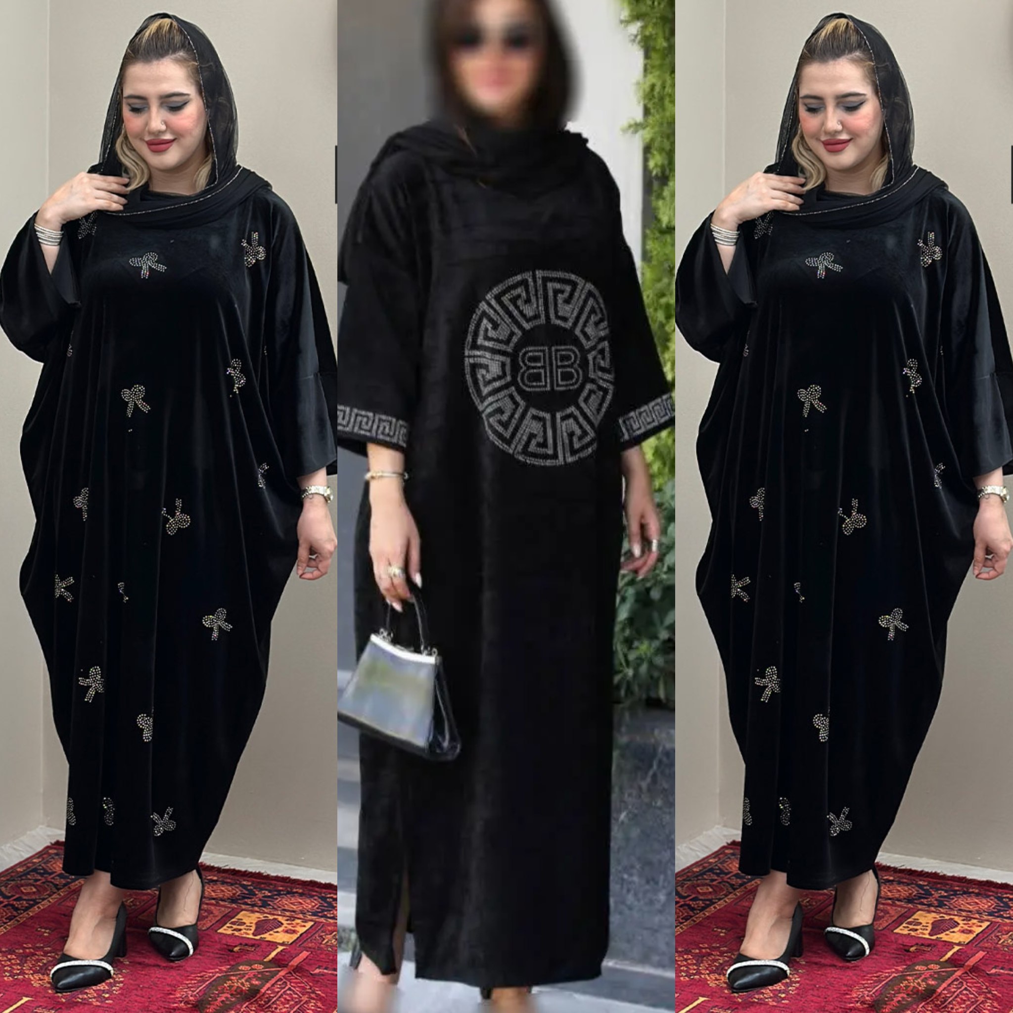 عبا مخمل اینه باکیفیت😎💯کد98014