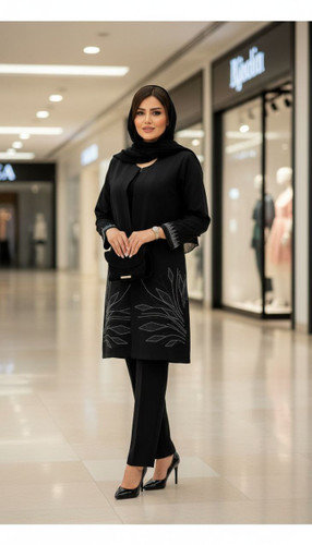 مانتو مجلسی زیبا و سایز بزرررررگ تا 56 رزگلد😎👌💯ارسال 5روز پس از ثبت😍👌کد37223