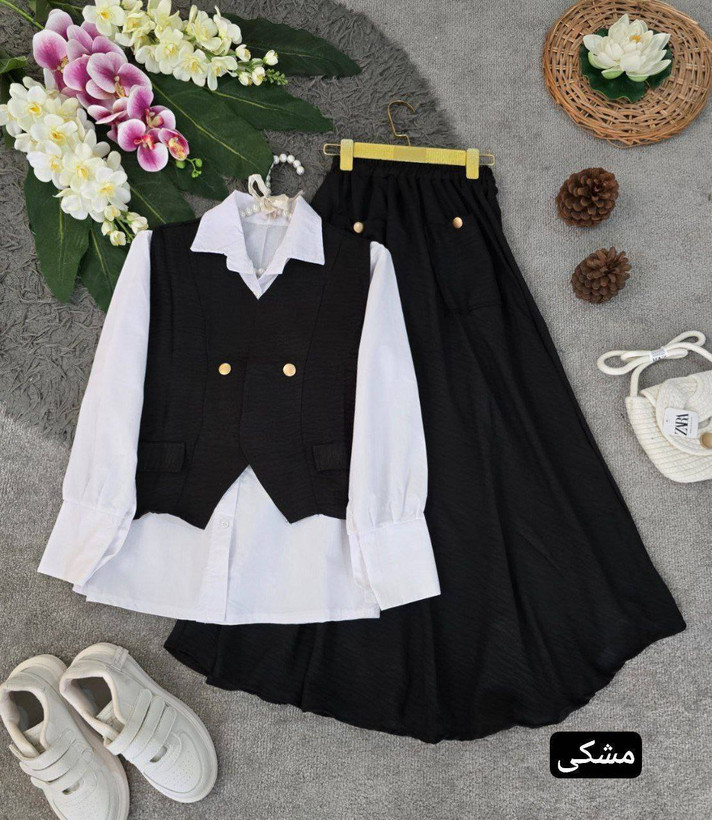 سه تیکه مدل ژینا 😍 n کد#۱۱۸۴🌱
