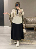 شومیز دامن ژیوا قشنگ 😜 a کد#۷۳۱۸🪐🌷