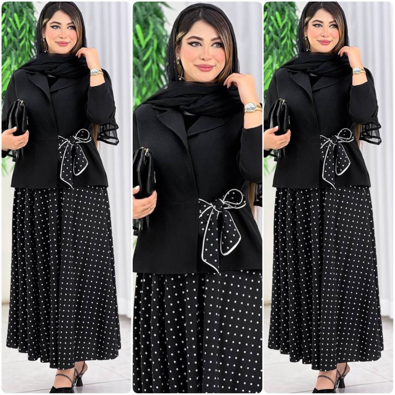 ست کت دامن کوثر😻 n کد #۲۱۲۷۳🔥