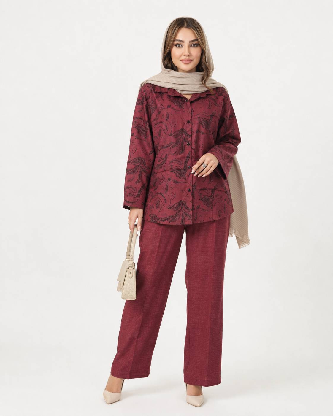 ست مانتو شلوار ژینوس❣️n  کد#۴۴۲۰9🎀