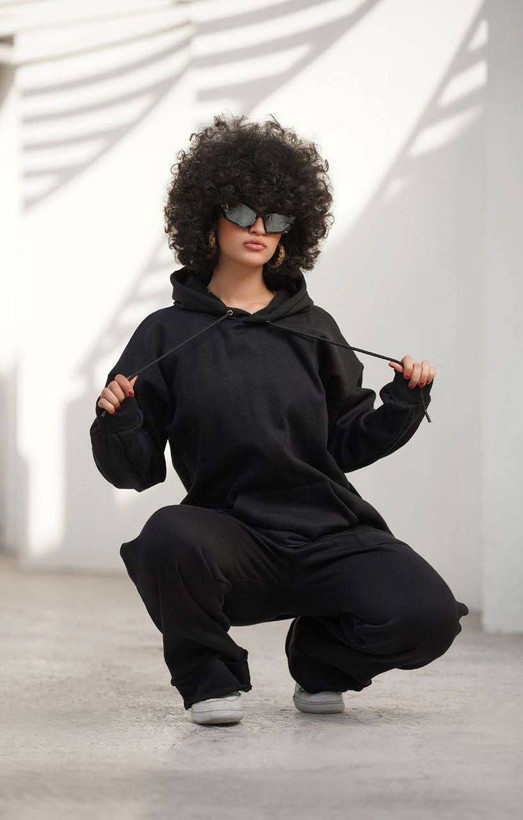 ست هودی و شلوار الهام جلو بسته 🤩 n کد#۱۴۹۲💜