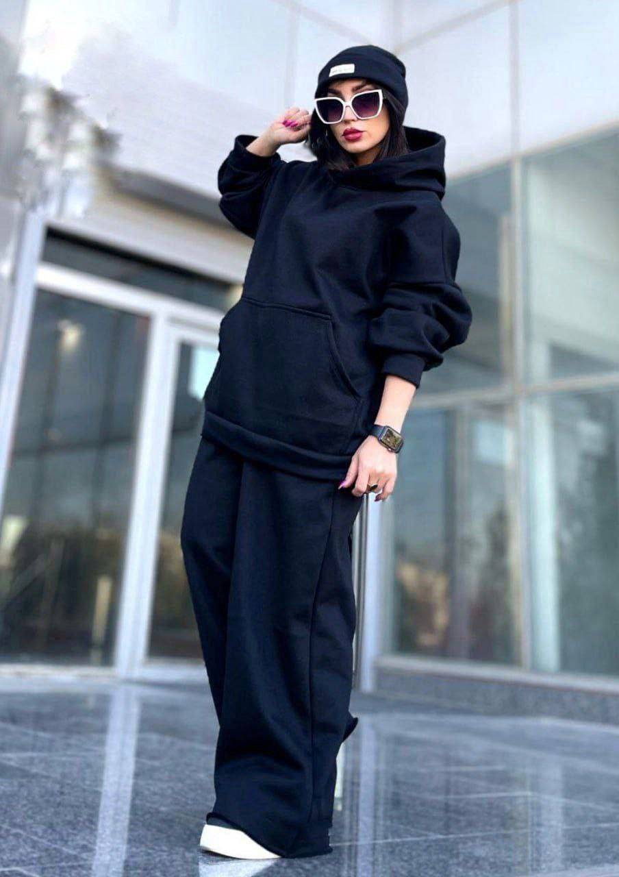 ست هودی و شلوار الهام جلو بسته 🤩 n کد#۱۴۹۲💜